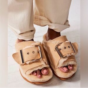 Women’s 4CCCCEES Mellow Laze Platform Slide Sandals sz 41